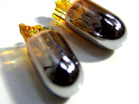 Side Light Bulbs Silver Finish T10/501